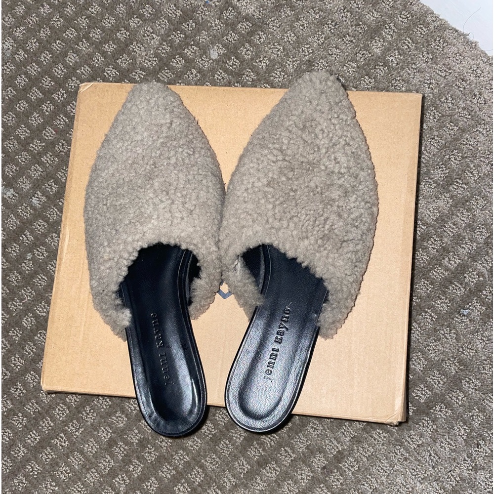 Jenni Kayne Sheepskin Mules